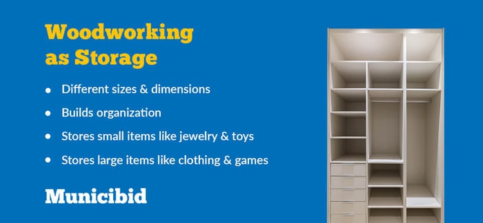 Woodworking as Storage