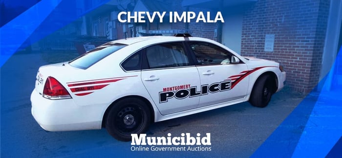 Different Types of Police Cars - Chevy Impala