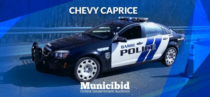 Different Types of Police Cars - Chevy Caprice