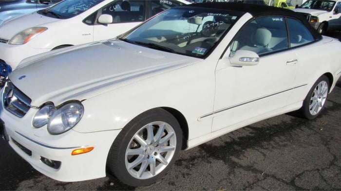 New Jersey Government Auctions - 2007 Mercedes Benz Convertible