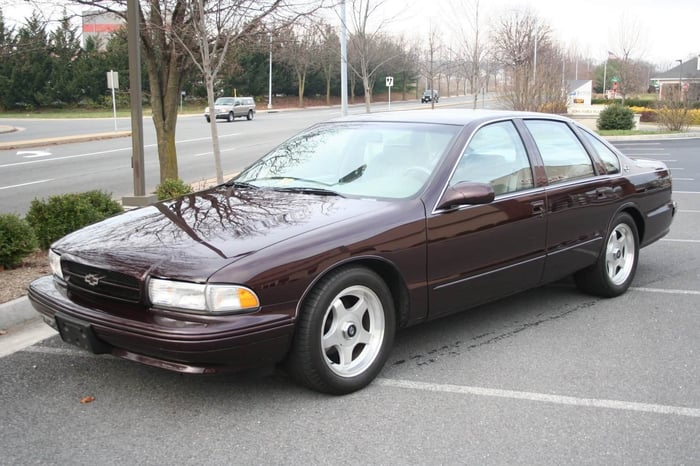 1996 Chevrolet Impala, a reliable year and still among the best cars for a used Chevrolet Impala, even compared to newer models.