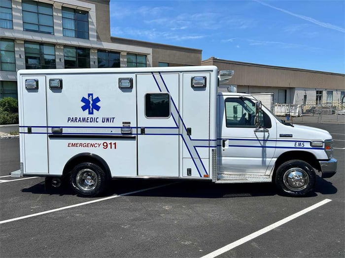 2019 Ford E-450 Horton ambulance listed on Municibid