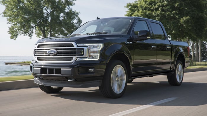 2019 Ford F-150 with a 7,700 lbs tow capacity at base model, integrated trailer brake controller, comfotable interior, and direct injection.