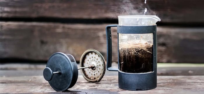 Como fazer café na French Press