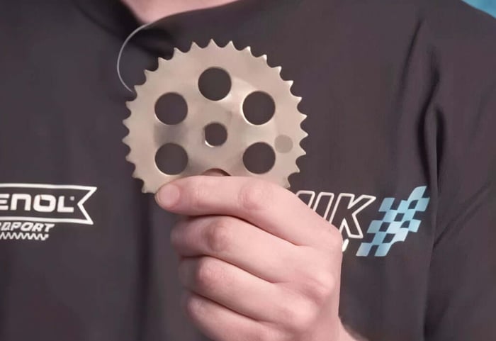 1.8 T Kettenrad, das ausgetauscht werden muss