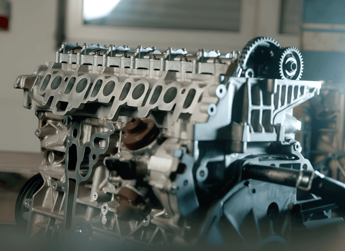 Steuerkette Getriebeseite beim N57 Motor