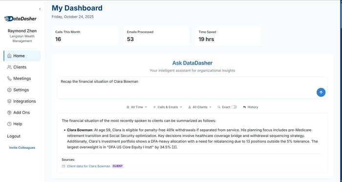 DataDasher: The Air Traffic Controller For Your Tech Stack