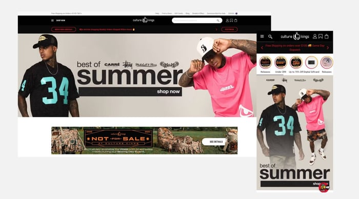 1.Culture King Shopify