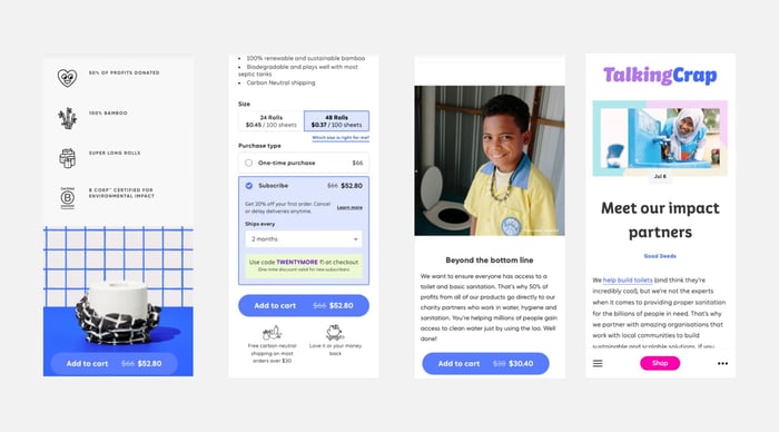 3. Who gives a crap - Shopify Plus