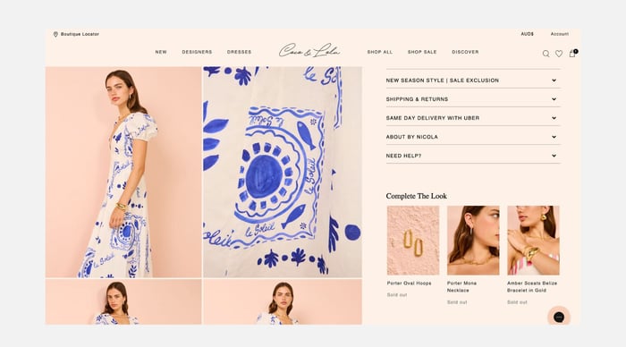 Coco & Lola - product page