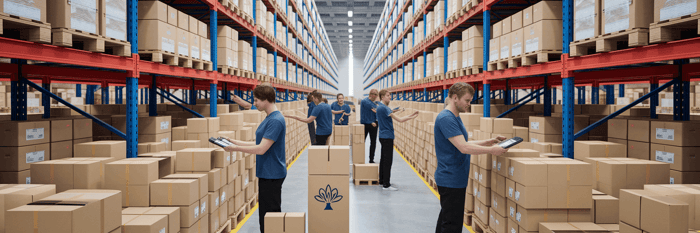 Efficient Australian ecommerce warehouse operations.
