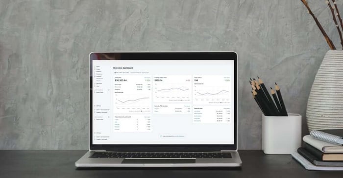 ecommerce store dashboard