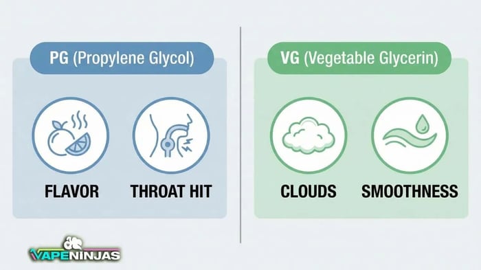 what is pg and vg in vape juice What is PG and VG? – Vapor Shop Direct main image 1