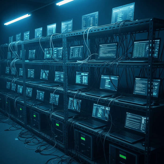 Security team, hiring, underground operation, cybersecurity theme, security teams