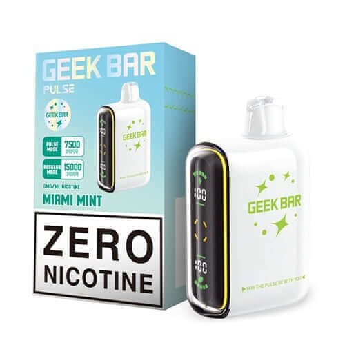Geek Bar Pulse Zero Nicotine Miami Mint