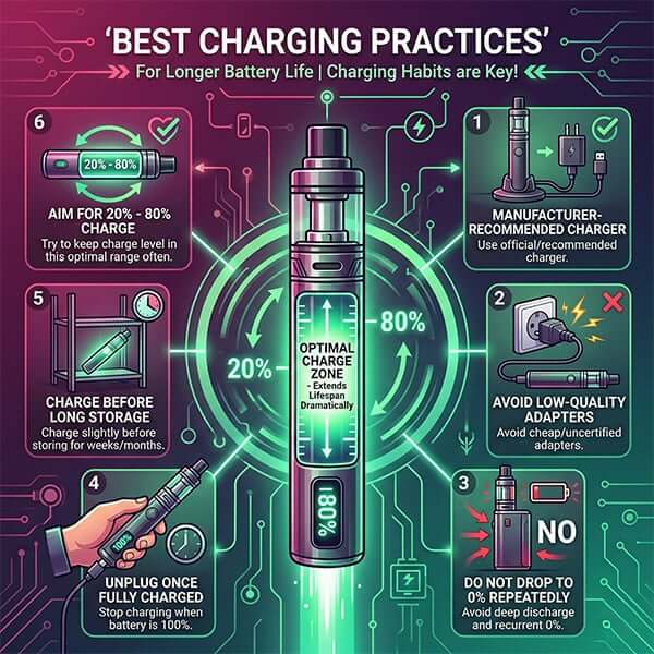 Best Charging Practices For Longer Battery Life