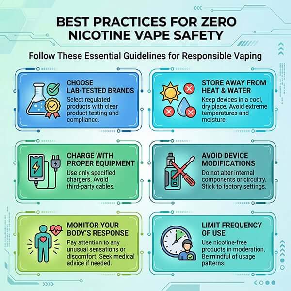 Best Practices for Zero Nicotine Vape Safety
