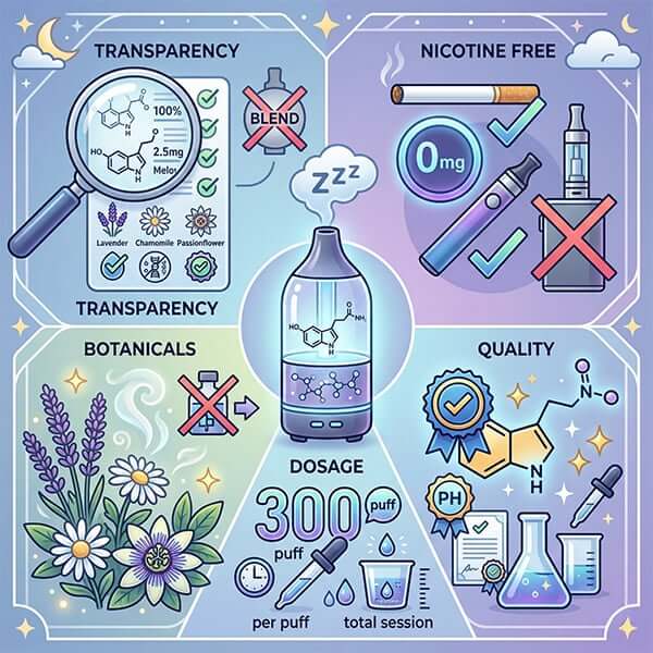 Choosing a Melatonin Vape