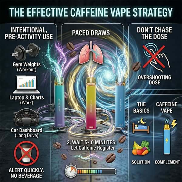 How to Use a Caffeine Vape