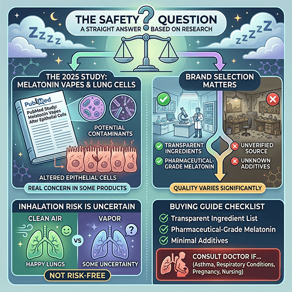 Melatonin Vape Safety