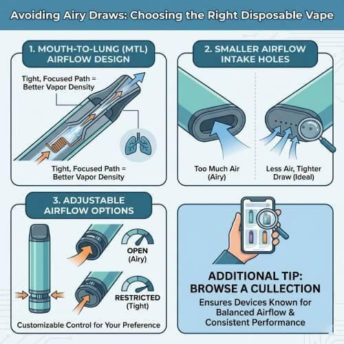 disposable vape airflow holes blocked causing no hit