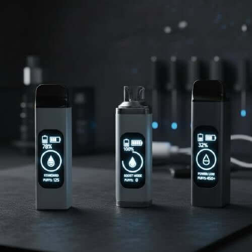 What Vape Screens Show