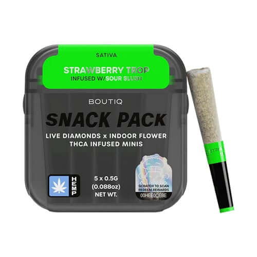 Boutiq THCA Infused Minis Strawberry Trop