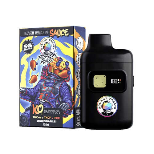 Galaxy Treats KO Live Resin Sauce Tropical Punch