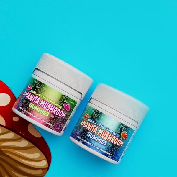 Galaxy Treats Amanita Mushroom Gummies
