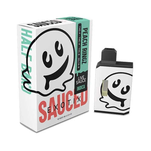 Half Bakd Sauced Exotix Disposable Peach Ringz