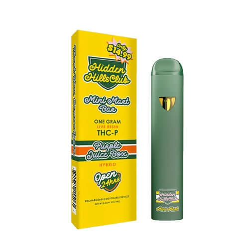 Hidden Hills Mini Mart Bar Purple Juice Box