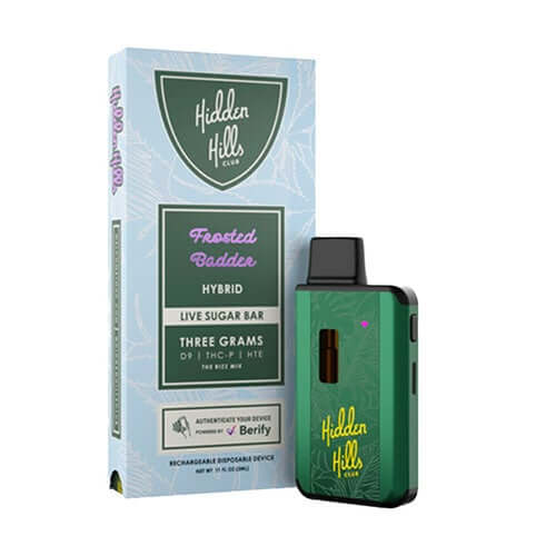 Hidden Hills Live Sugar Bar Disposable Vape