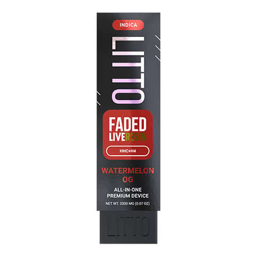 LITTO Faded Live Resin HHC + H4 Disposable