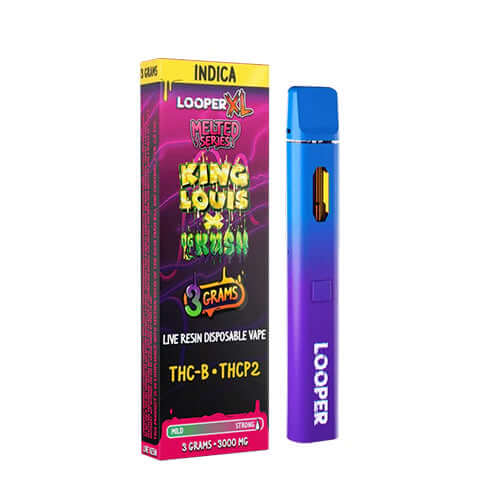 Looper THCP2 Live Resin Disposable King Louis x OG Kush