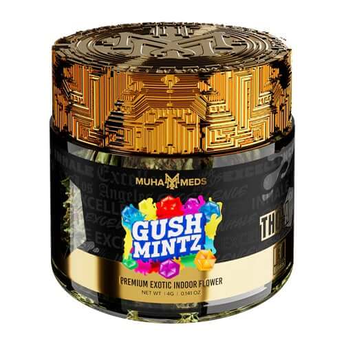 Muha Meds Exotic THC-A Flower Gush Mintz