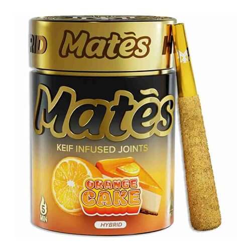 Muha Meds Mates THC-A Pre-Rolls Orange Cake