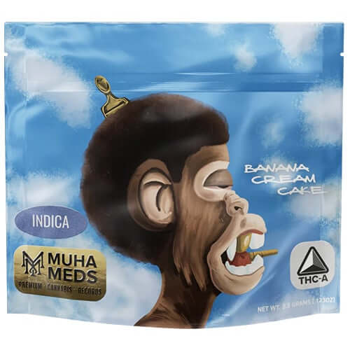 Muha Meds THC-A Flower Banana Cream Cake