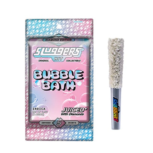Sluggers Juiced THCA Pre Rolls Bubble Bath