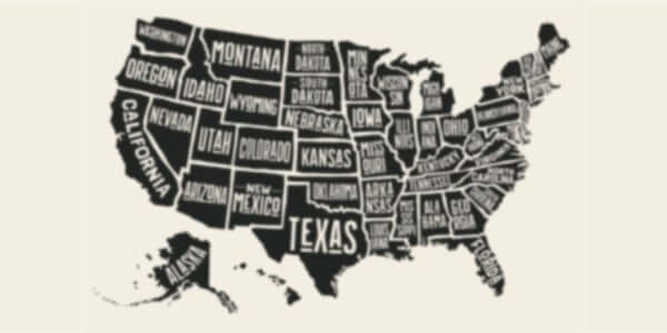US map