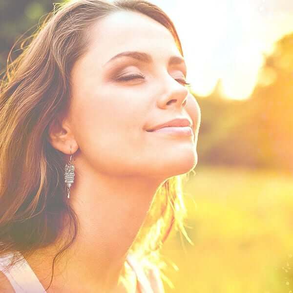 Woman High and Relaxed