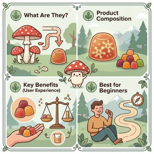 What Are Amanita Mushroom Gummies?