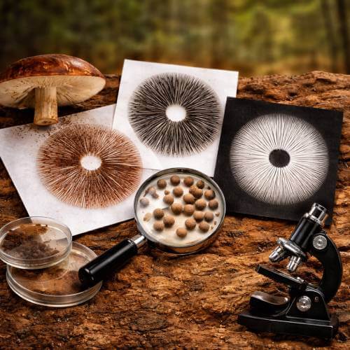 FMP Mushroom Spore Prints