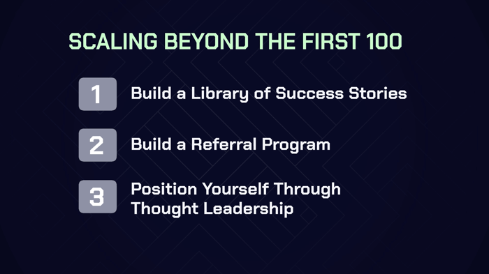 How to get first 100 SaaS customers