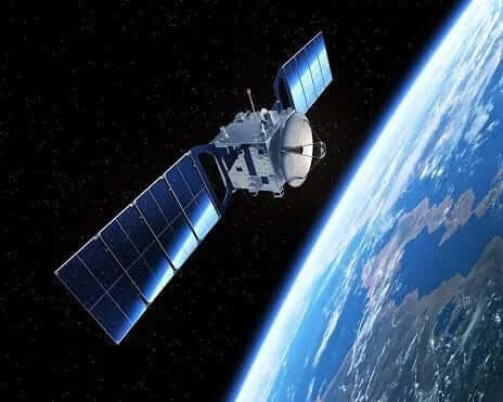 satellite in space