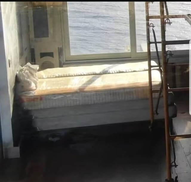 r/conspiracy - Inside Epstein's Temple: no gym, no piano or music area, but six old mattresses piled on top of one another