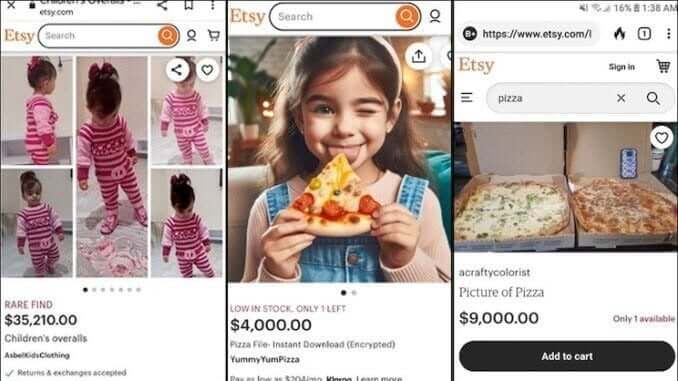 Etsy caught running huge Pizzagate pedophile ring. Etsy caught running huge Pizzagate pedophile ring.