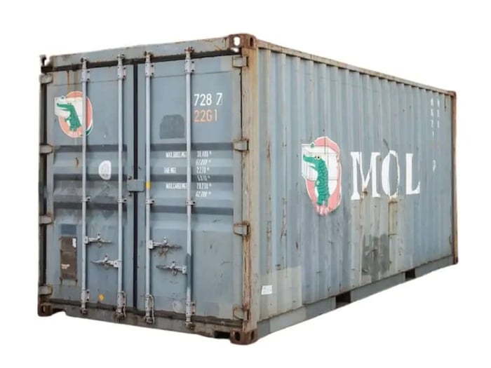 20 Foot Standard WWT Container | Top Quality for as low as $1350
