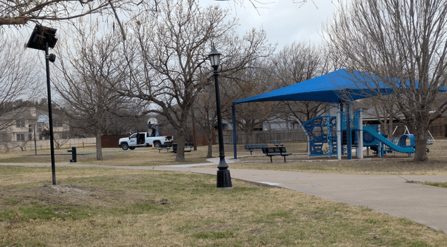 r/Pflugerville - Flock Camera Watching Playground.  We need to pressure our local government to get rid of these