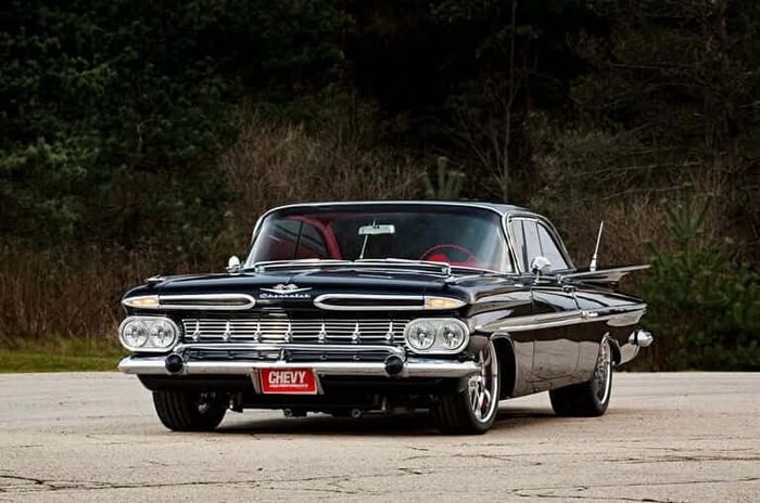 1959 chevrolet impala front view 1959 chevrolet impala front view