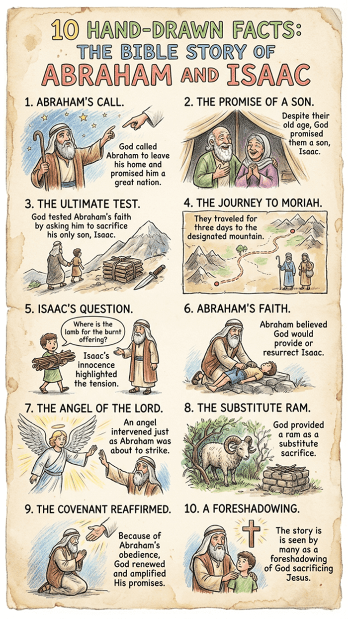 Infographic - Abraham and Isaac